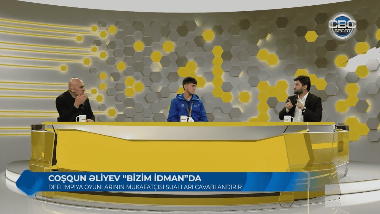 Deflimpiya tariximizin ilk medalçısı "Bizim İdman" buraxılışında